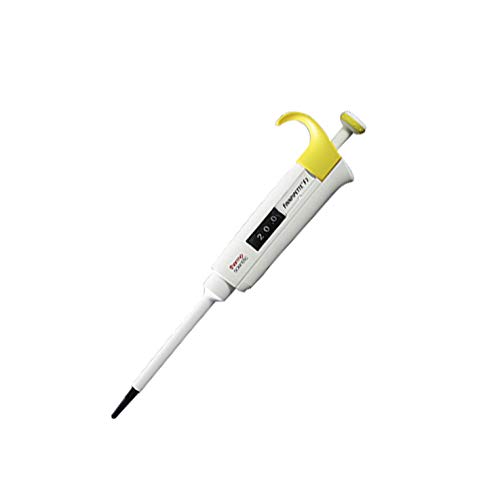Thermo Fisher F3 Variable Volume Micropipette 20–200 µL Single Channel Precision Lab Pipette 
